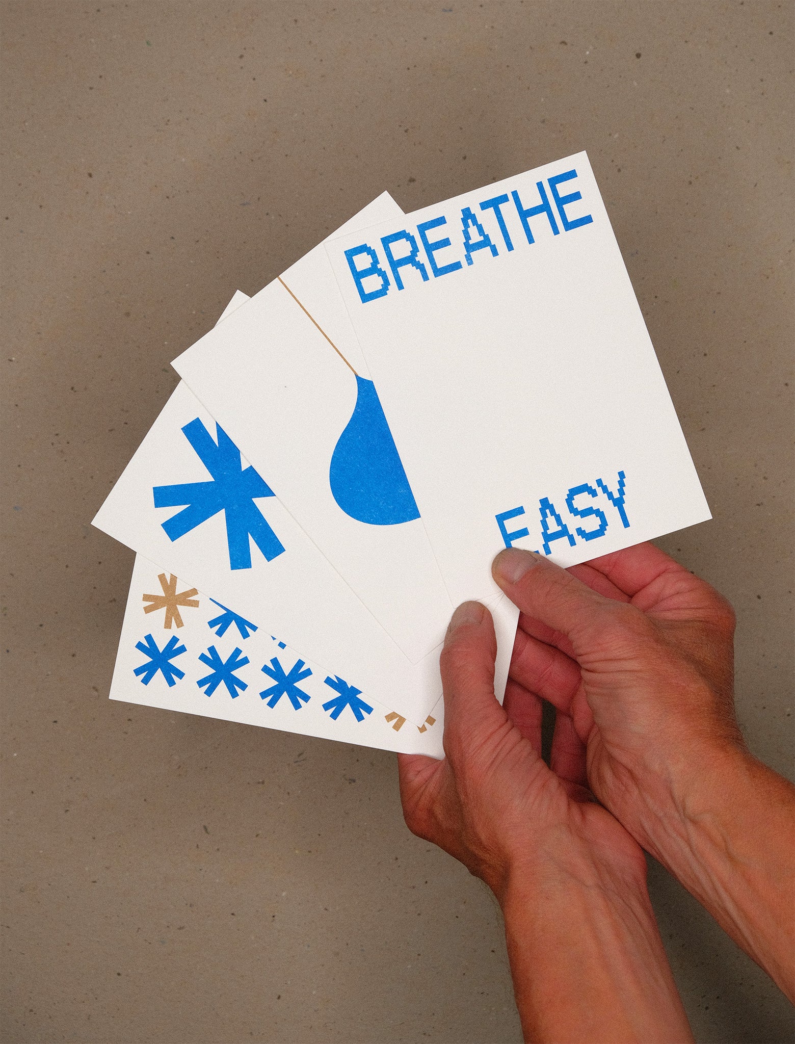 Breath Easy Karten-Set mit Umschlägen