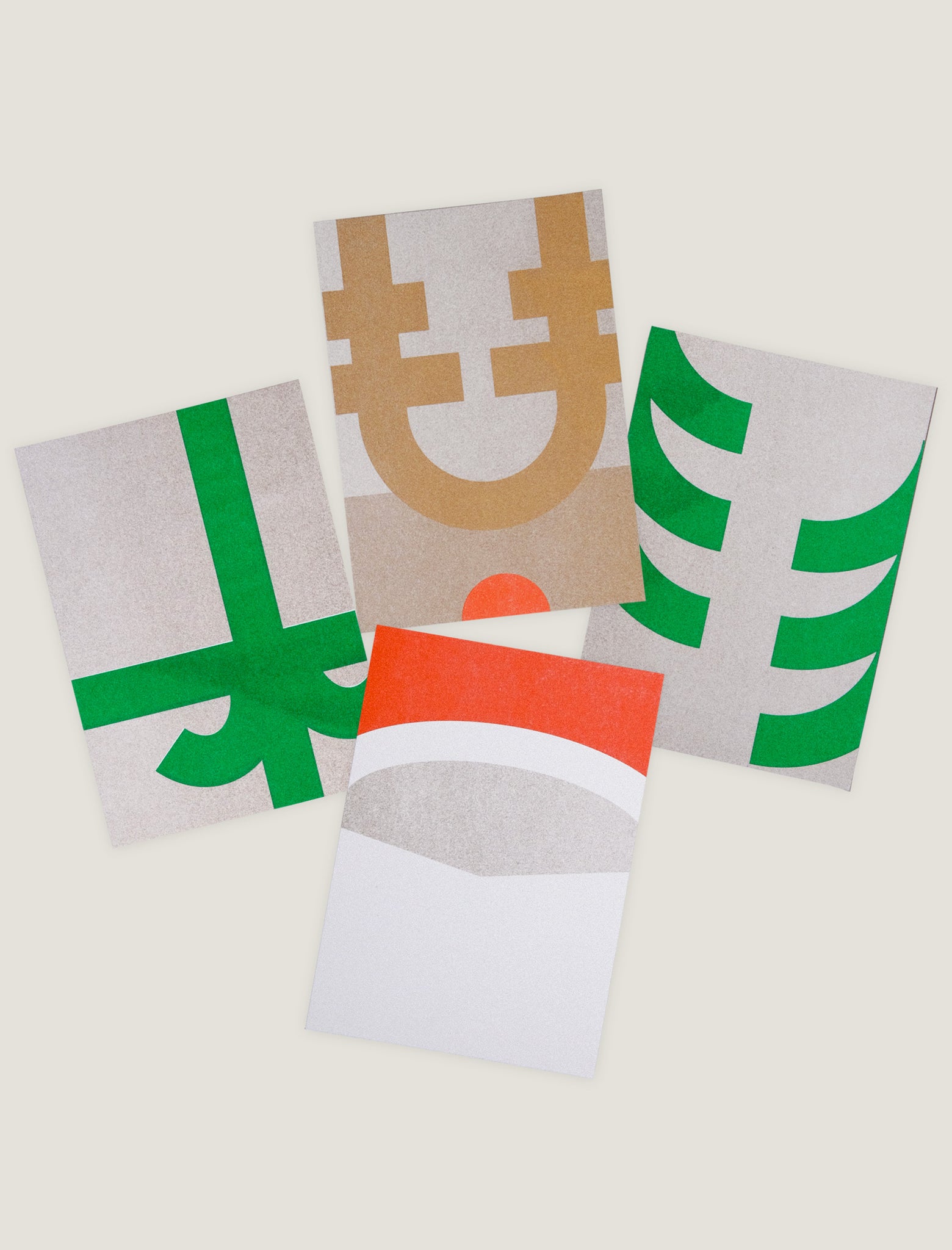 OhOh Tannenbaum Karten-Set mit Umschlägen