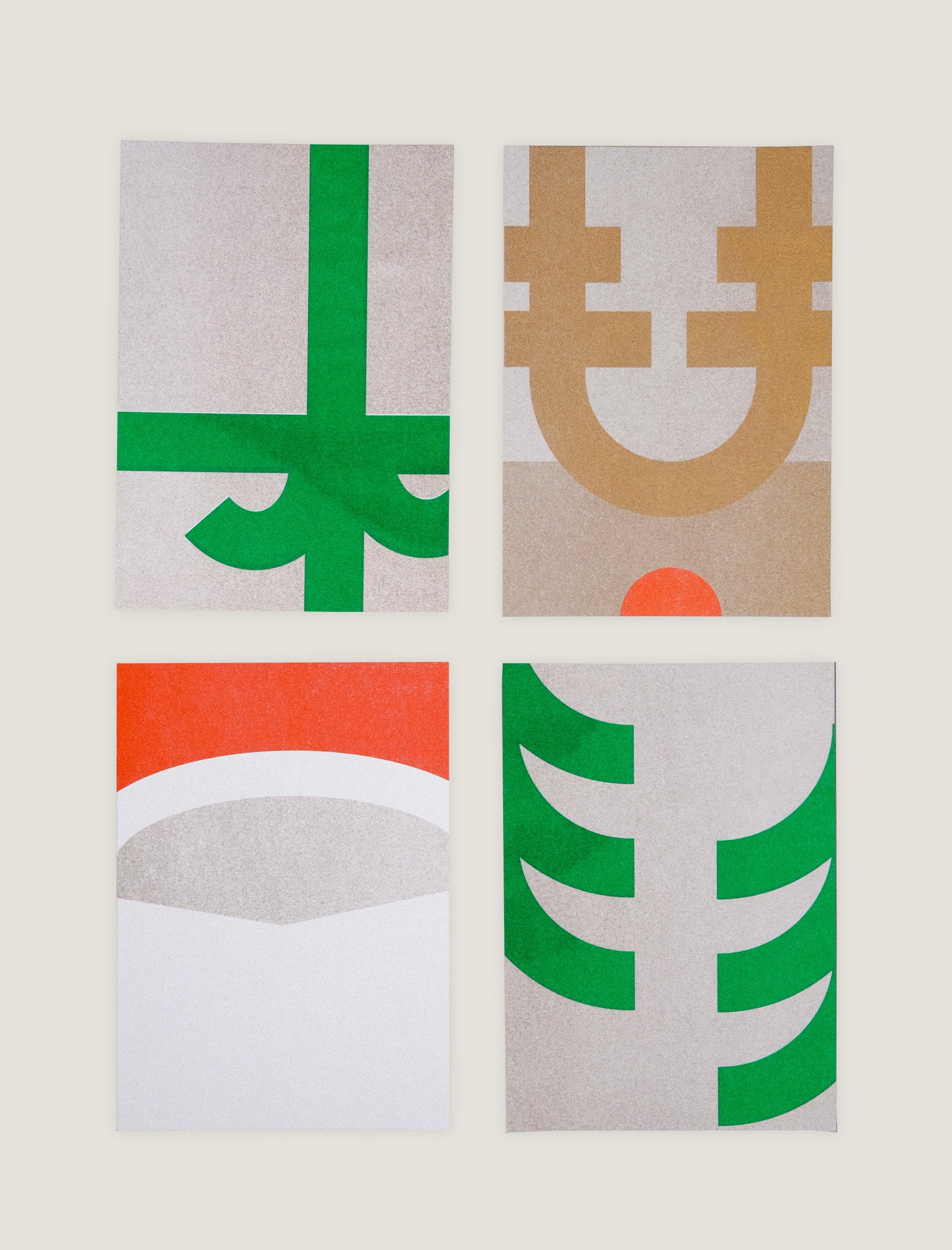 OhOh Tannenbaum Karten-Set mit Umschlägen