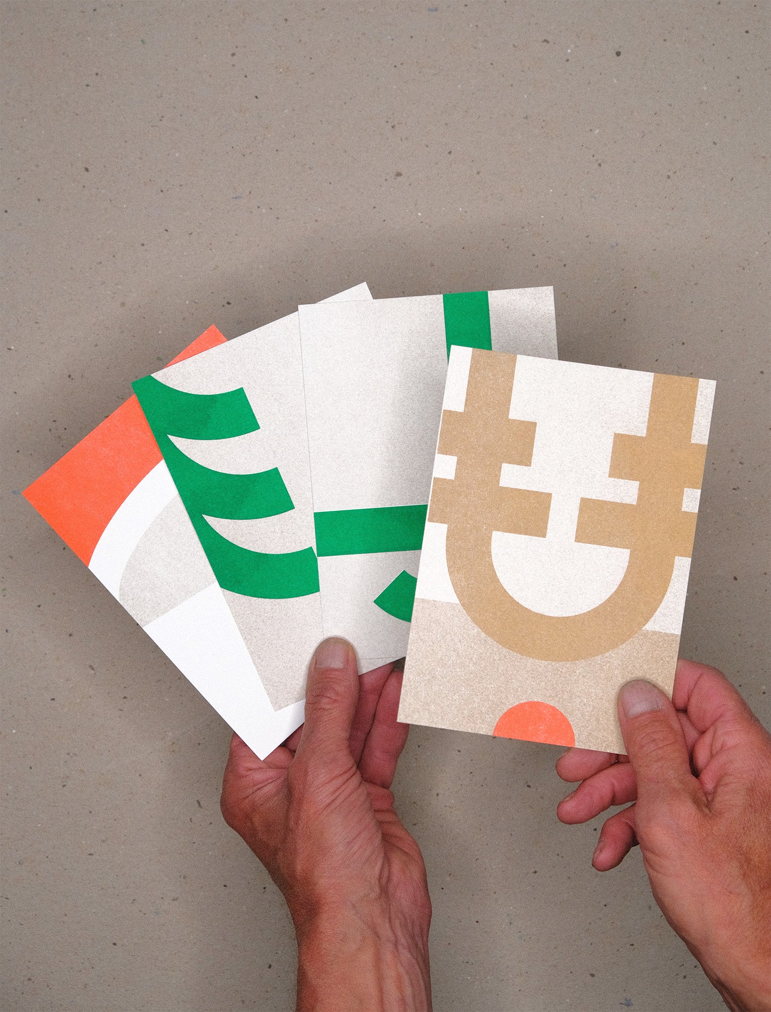 OhOh Tannenbaum Karten-Set mit Umschlägen